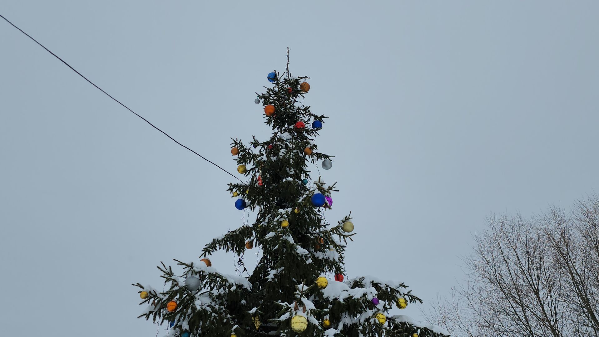 Елка, Новый год, благоустройство, Истра, вертикалки,