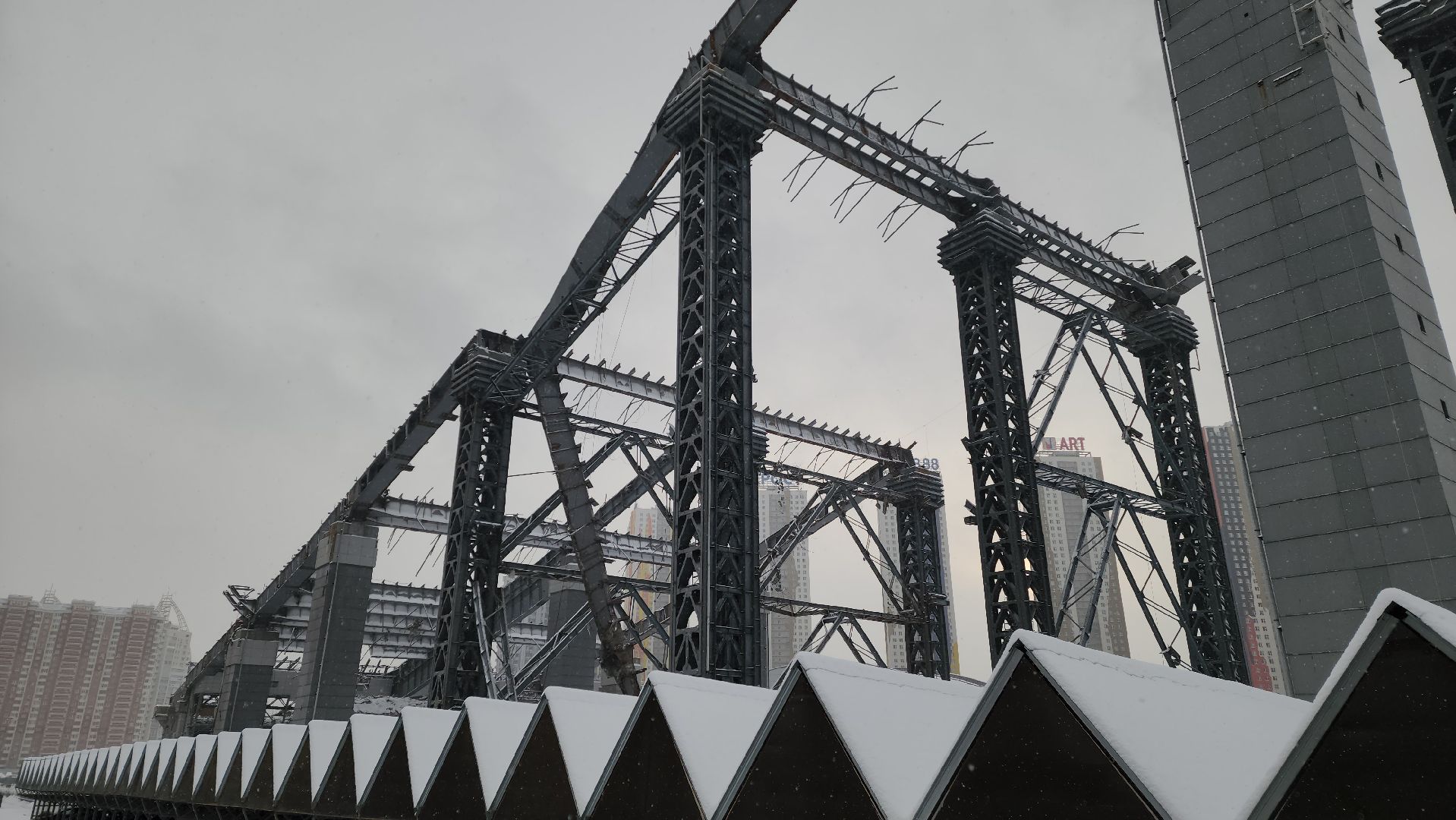 Красногорск, снежком, трагедия, чп,гибель сотрудника, демонтаж горнолыжного комплекса,