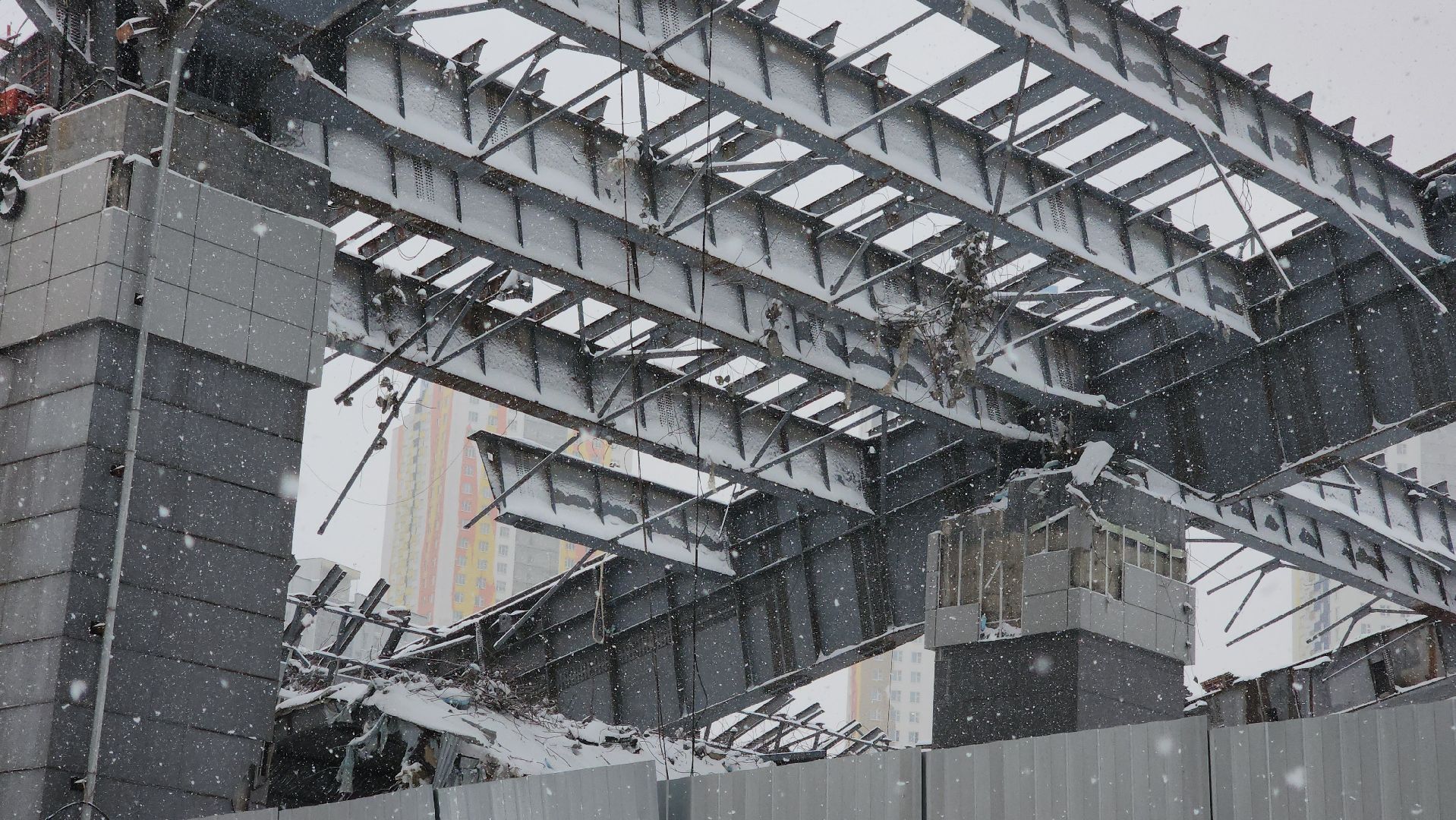 Красногорск, снежком, трагедия, чп,гибель сотрудника, демонтаж горнолыжного комплекса,