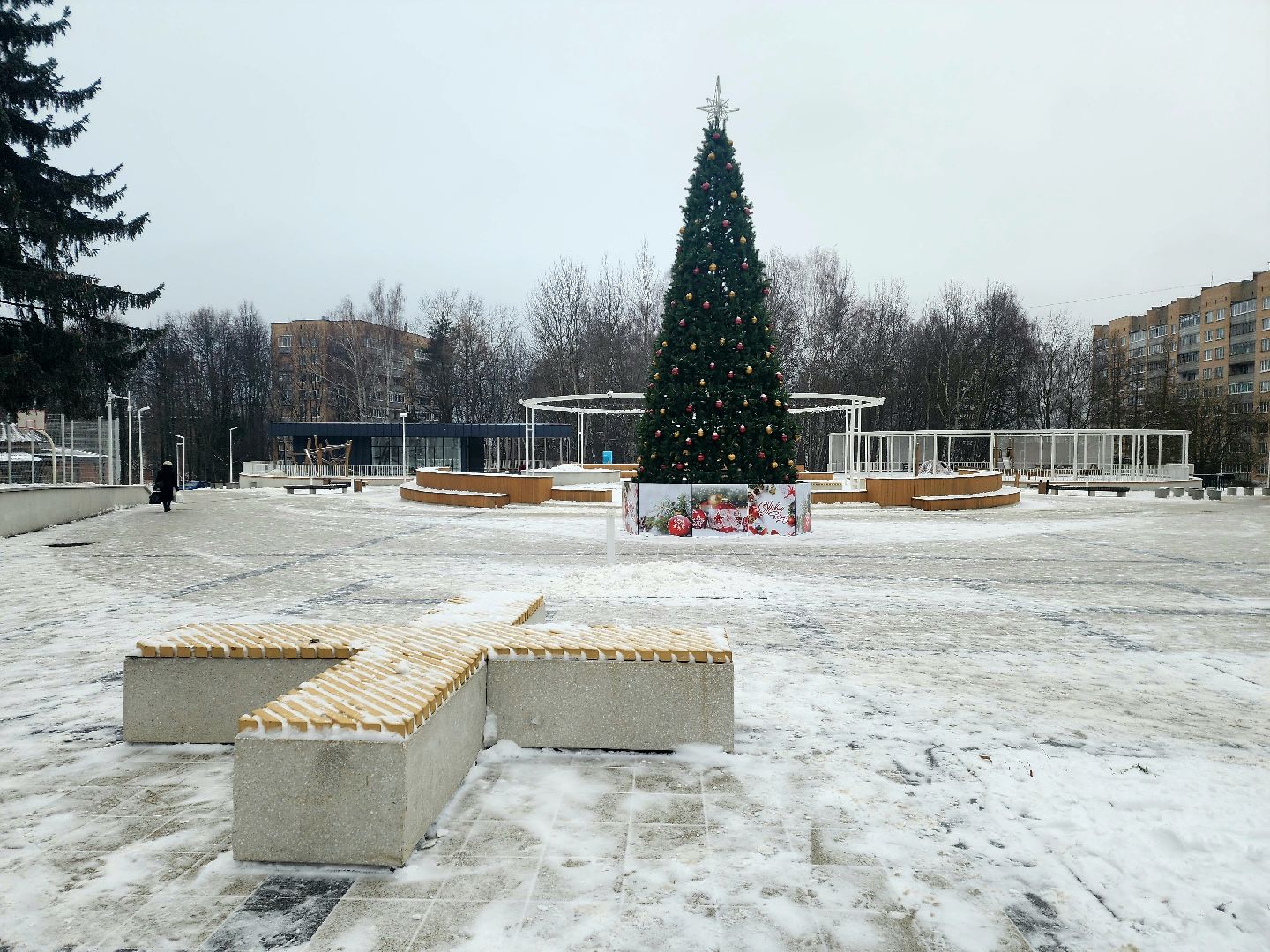 пущино, серпухов, новый год, ёлка, вертикалки,