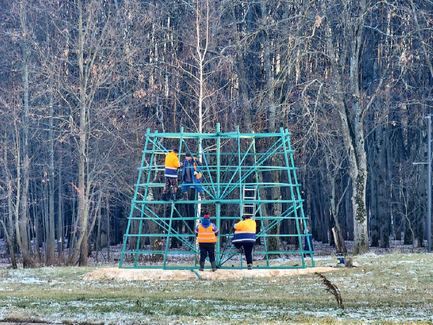 пущино, серпухов, новый год, ёлка, вертикалки,