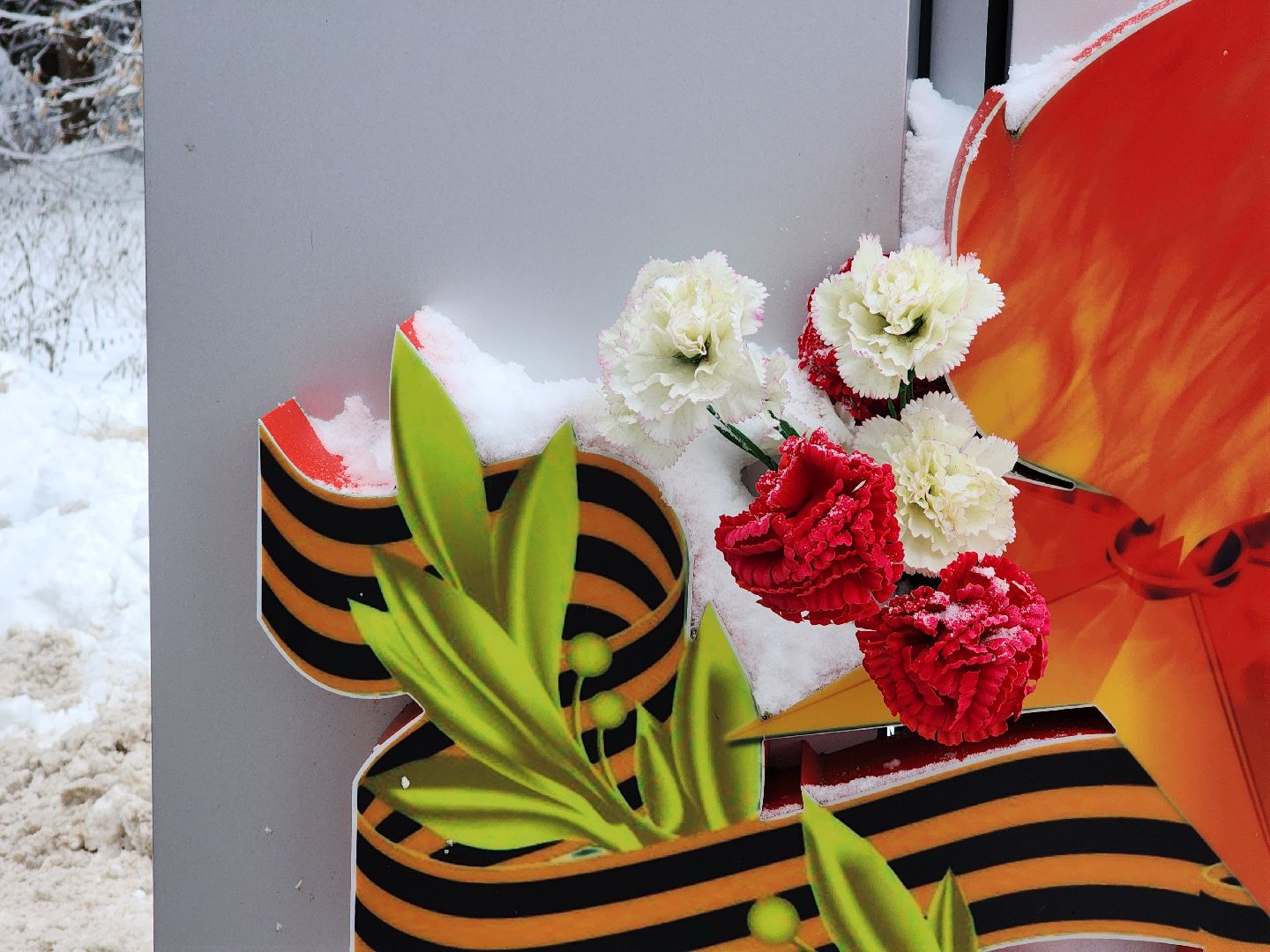 Дубна, День Героев Отечества, Память, Ветераны, Школьники, Акция, вертикалки,