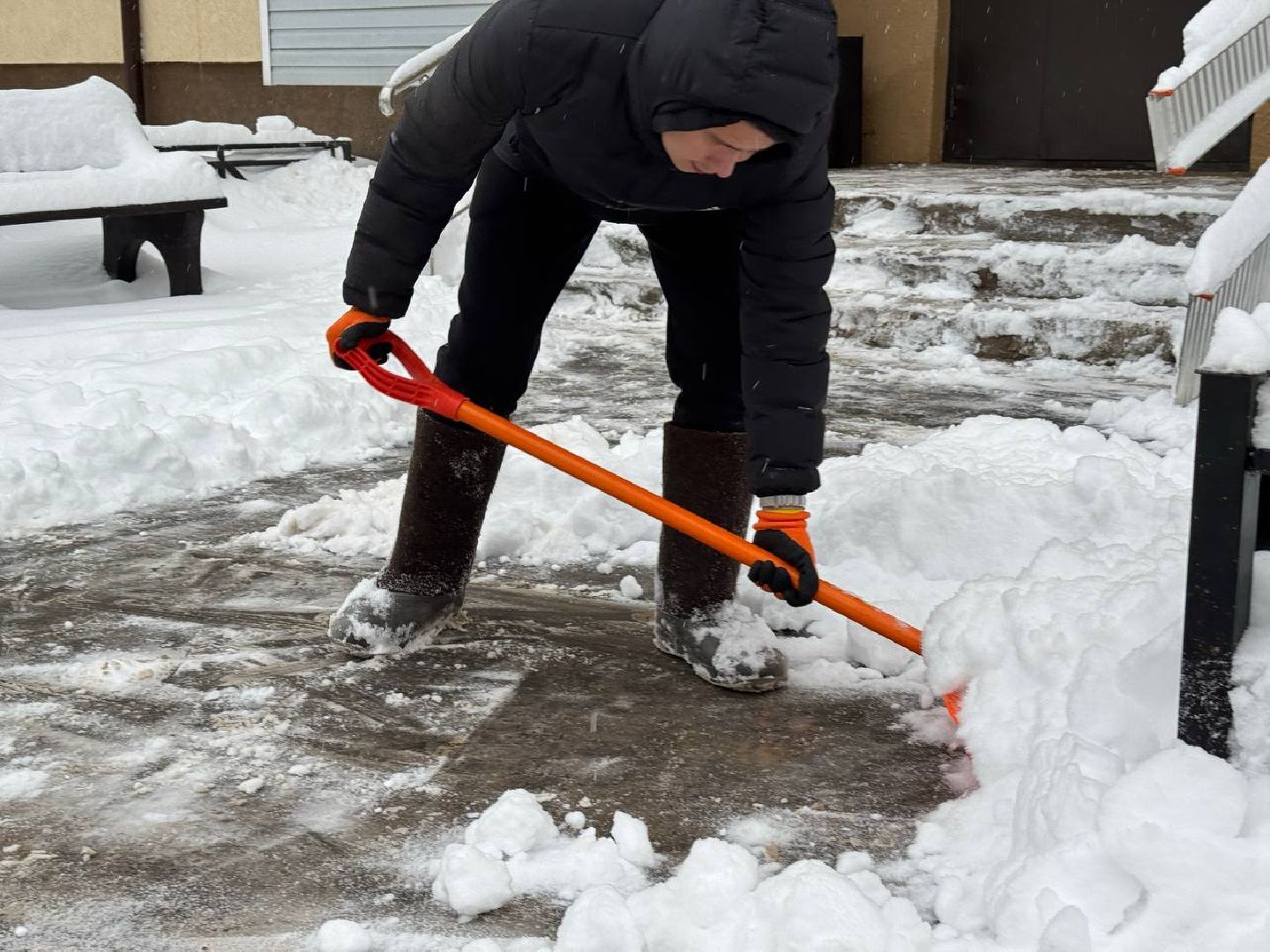 уборка снега, жкх, городской округ восход,