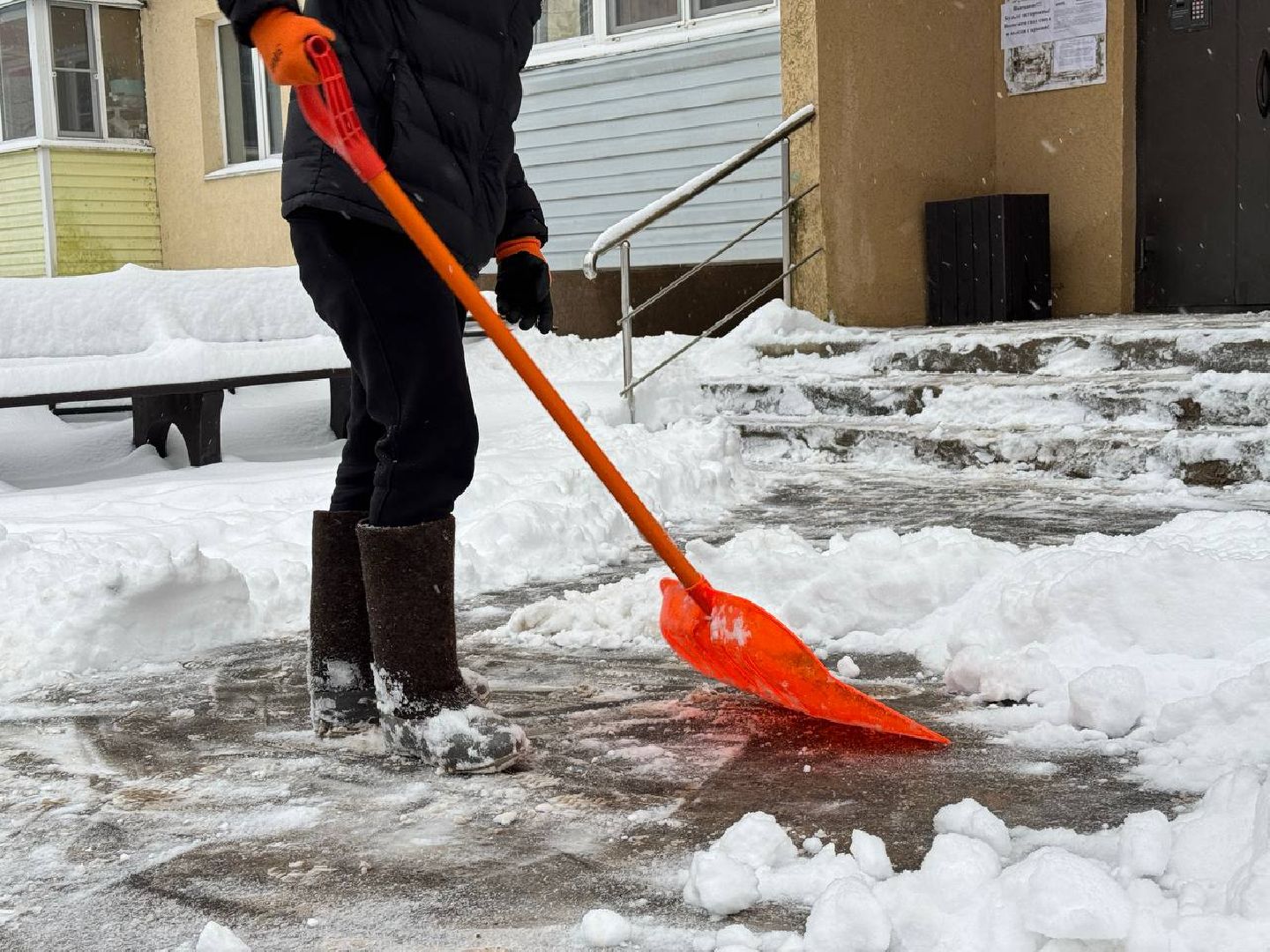уборка снега, жкх, городской округ восход,