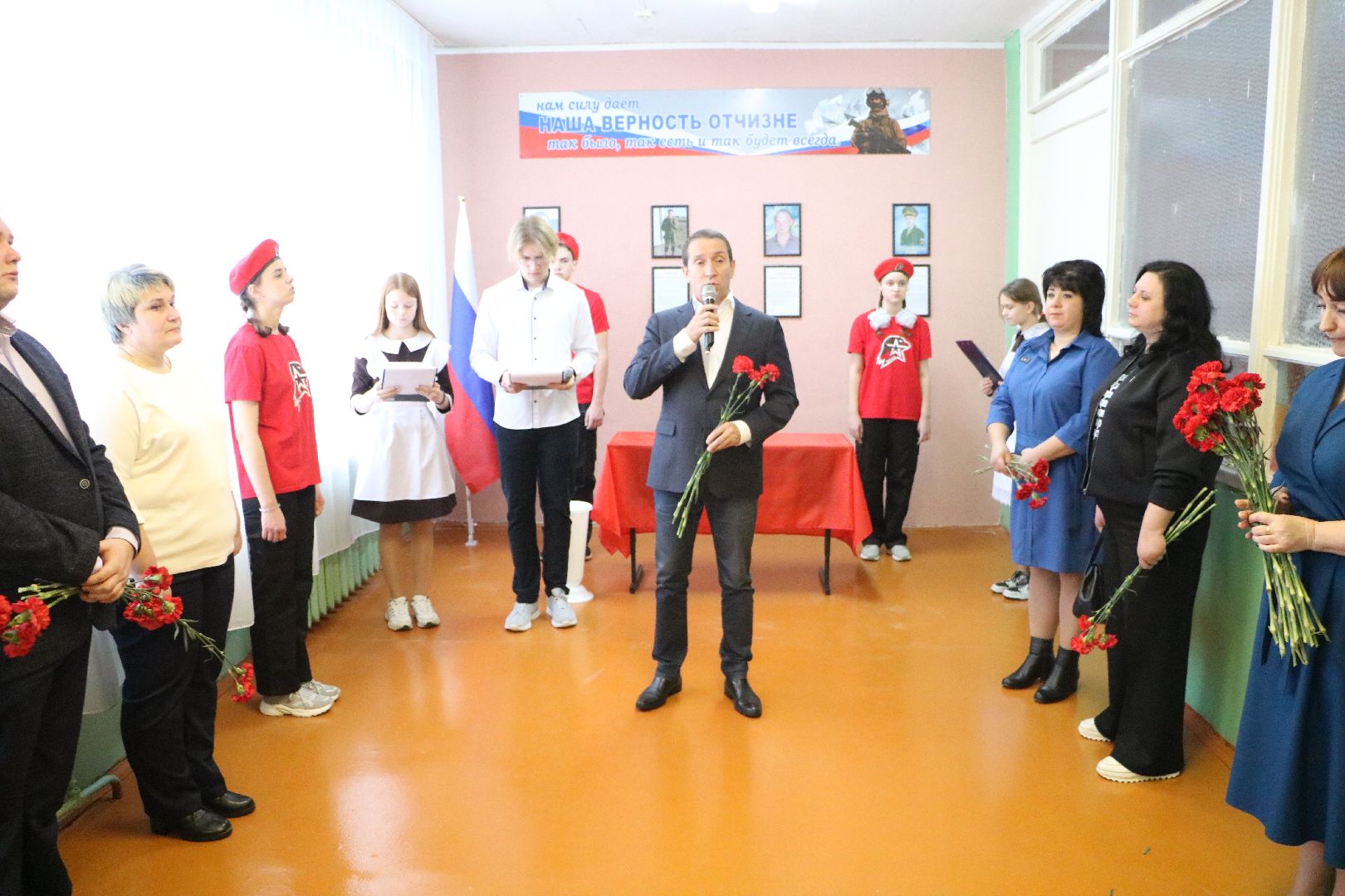 лотошино, ошейкино, парта героя, сво, спецоперация, образование, вертикалки,