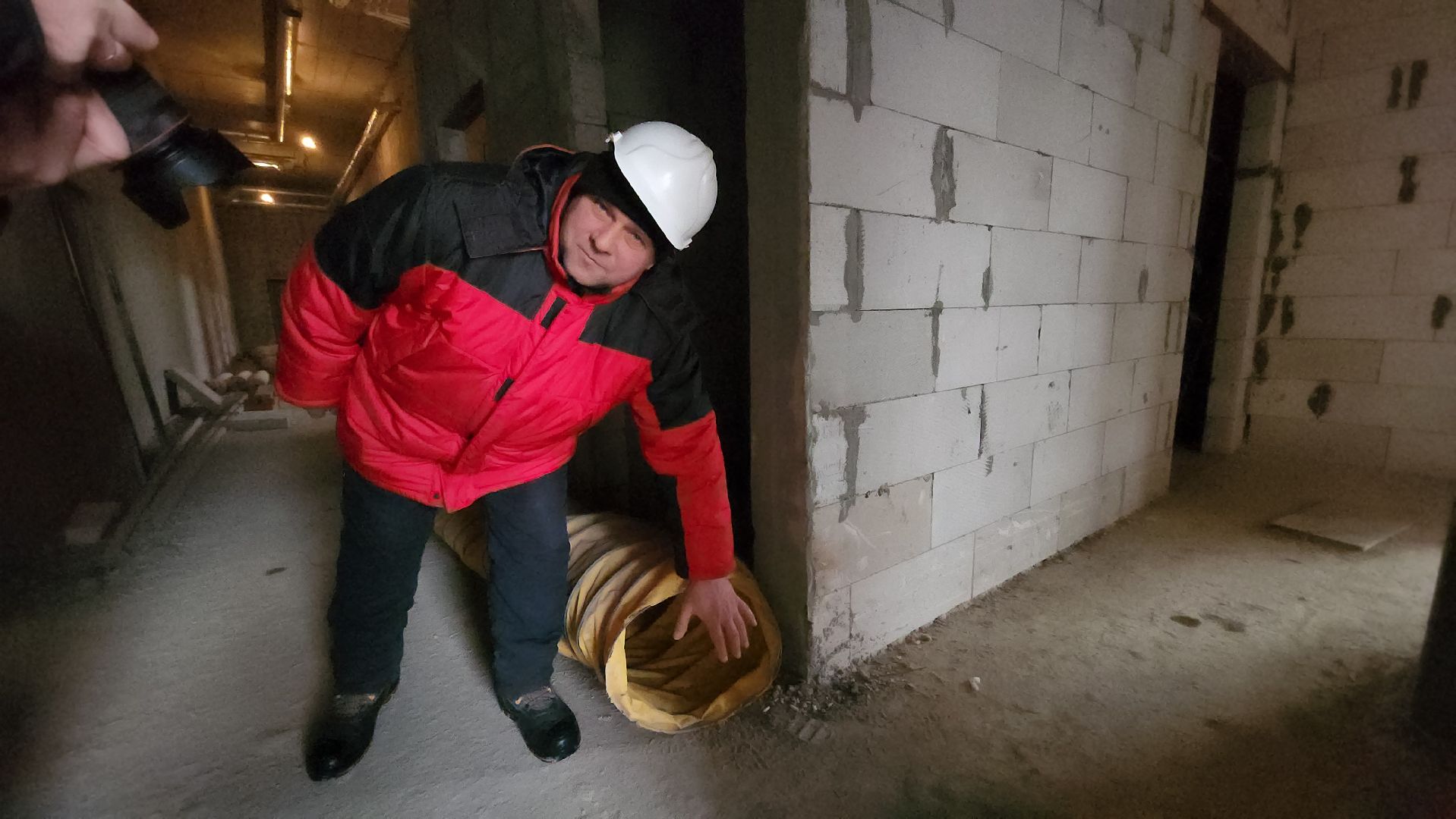 люберцы, строительство поликлиники, строители, поселок октябрьский, вертикалка,