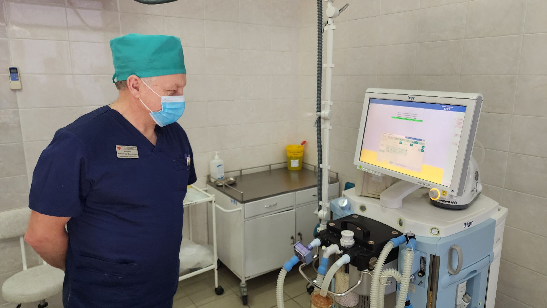 кашира, новое оборудование, каширская больница, анестезиология,