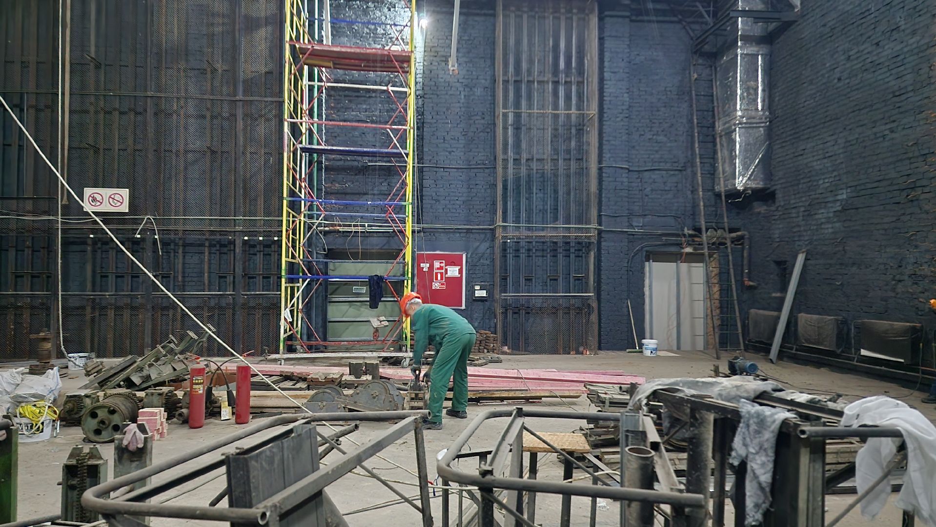 ДК Мир, домодедово, Подмосковье, строительство, культура, большой зал, вертикалки,