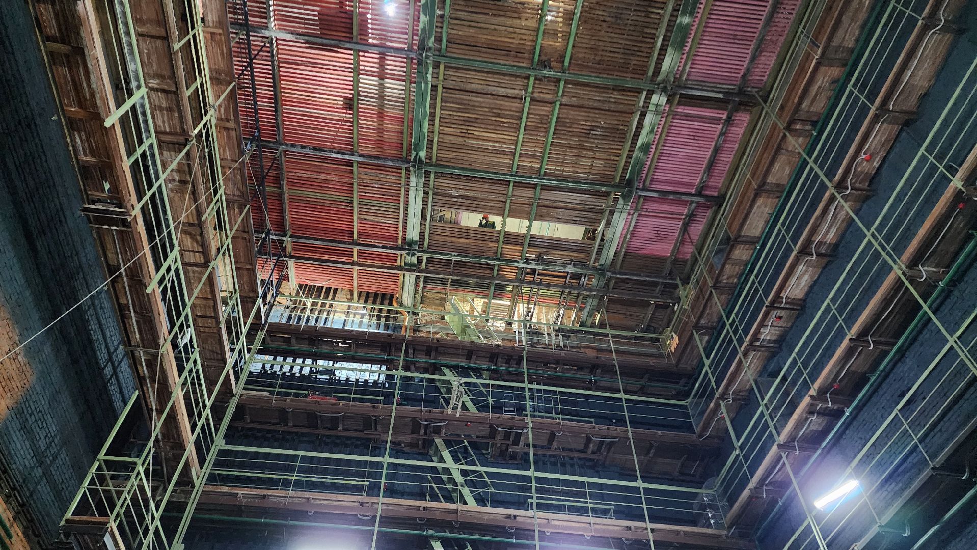 ДК Мир, домодедово, Подмосковье, строительство, культура, большой зал, вертикалки,