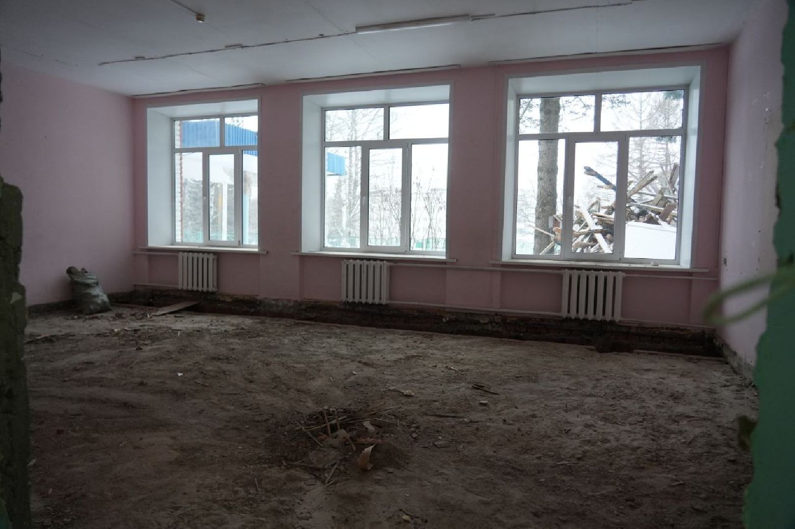 Школа, Капитальный ремонт, Строительство, Пересвет, Сергиево-Посадский городской округ, Образование, вертикалки,