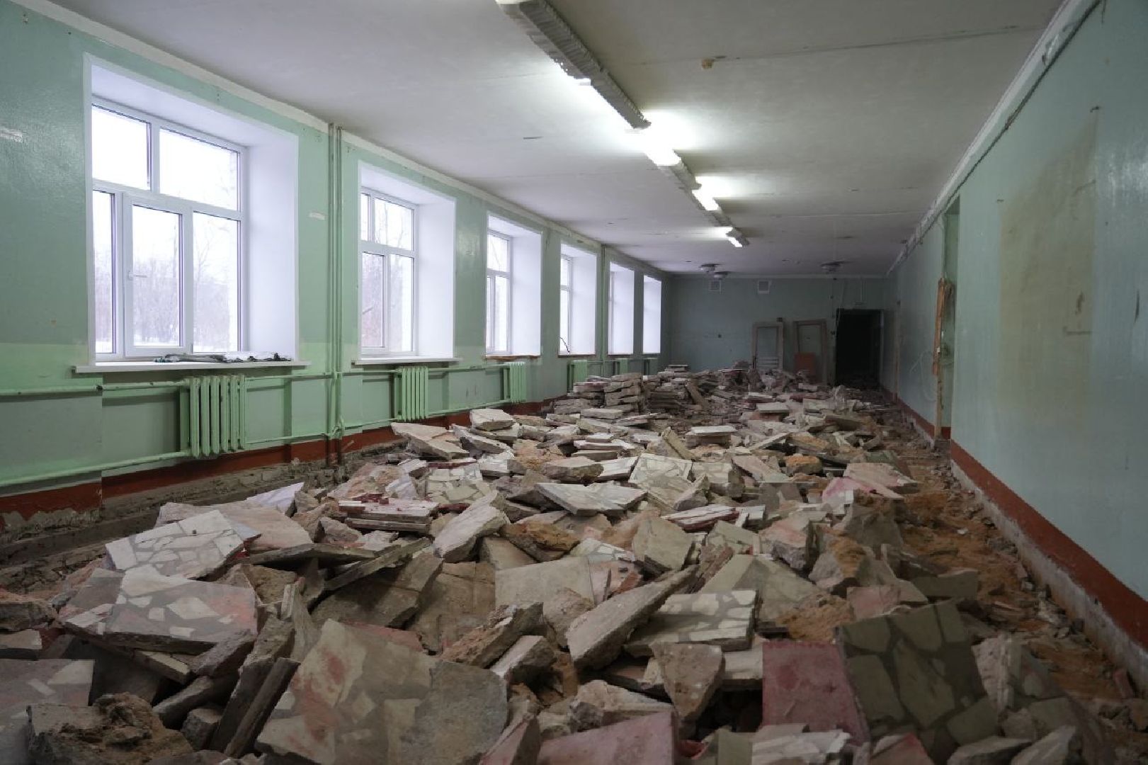 Школа, Капитальный ремонт, Строительство, Пересвет, Сергиево-Посадский городской округ, Образование, вертикалки,