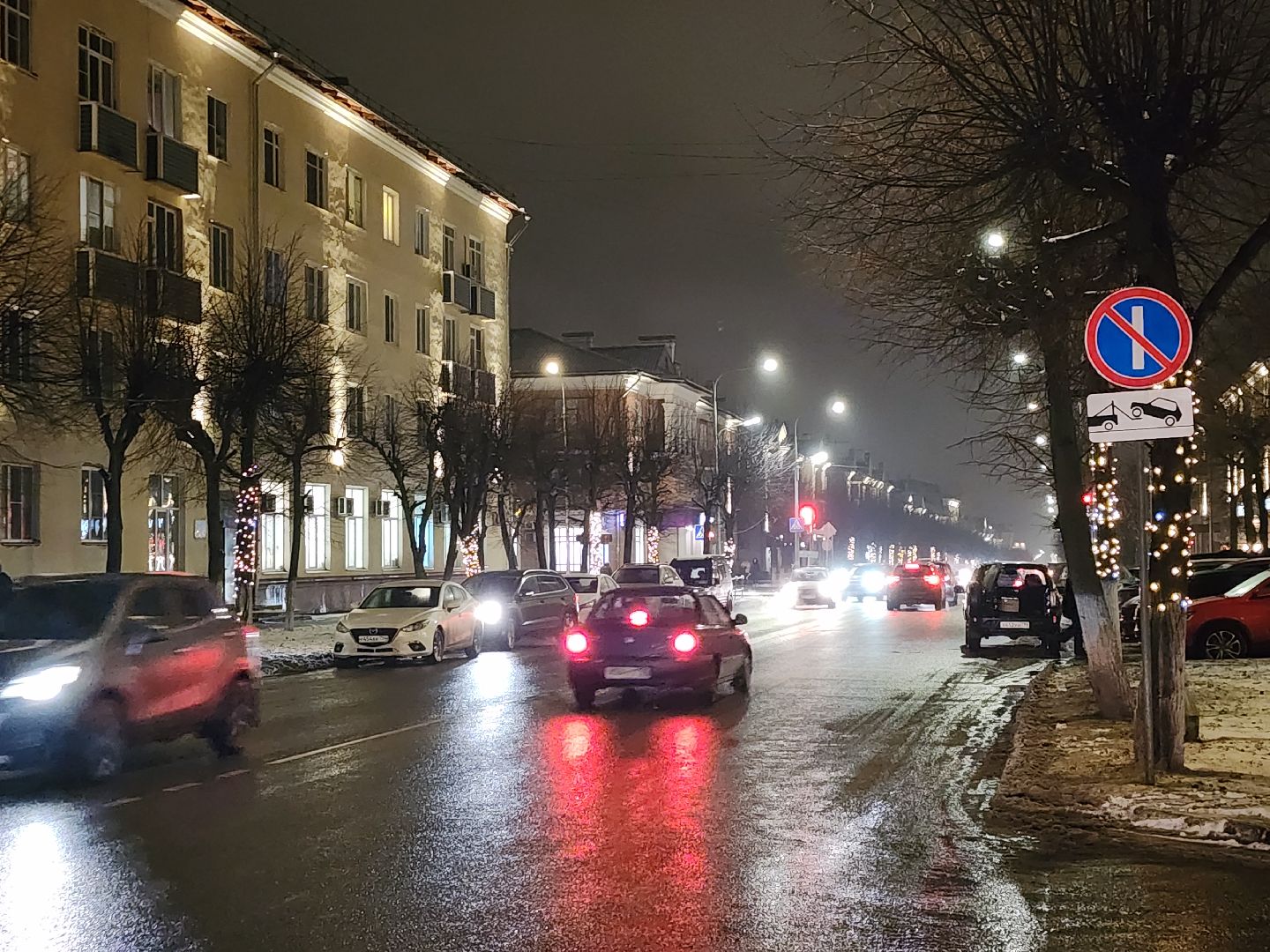 серпухов, подмосковье, зима в подмосковье, украсили город, новый год, вертикалки,