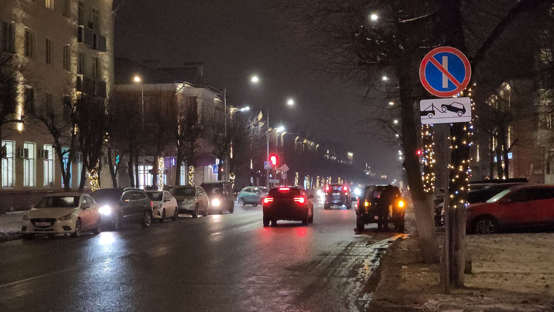 серпухов, подмосковье, зима в подмосковье, украсили город, новый год, вертикалки,