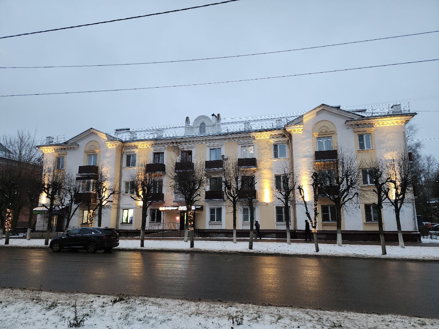 серпухов, подмосковье, зима в подмосковье, украсили город, новый год, вертикалки,