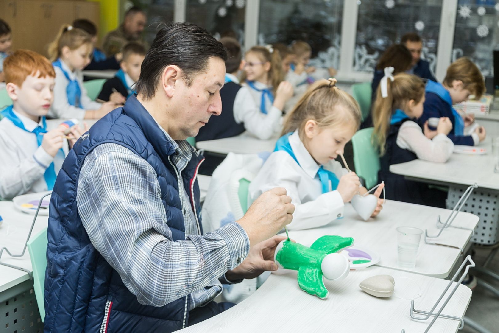 космонавт, благотворительная акция, шар-папье, игрушка, ангел, детский дом,