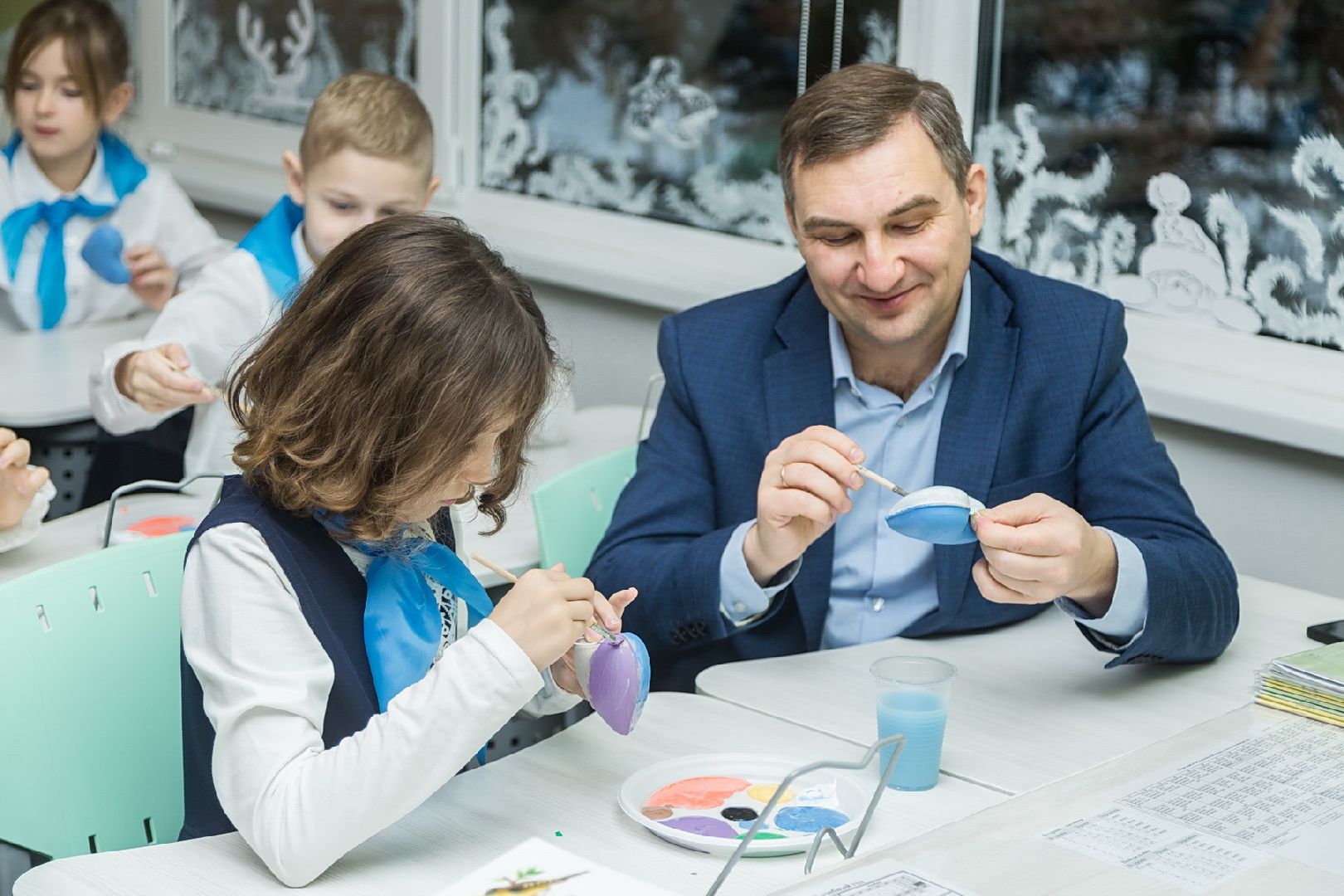 космонавт, благотворительная акция, шар-папье, игрушка, ангел, детский дом,