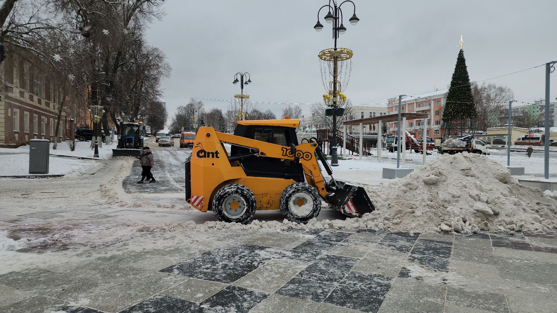 уборка, снегопад, коммунальные службы, Ногинск, Богородский городской округ, вертикалки