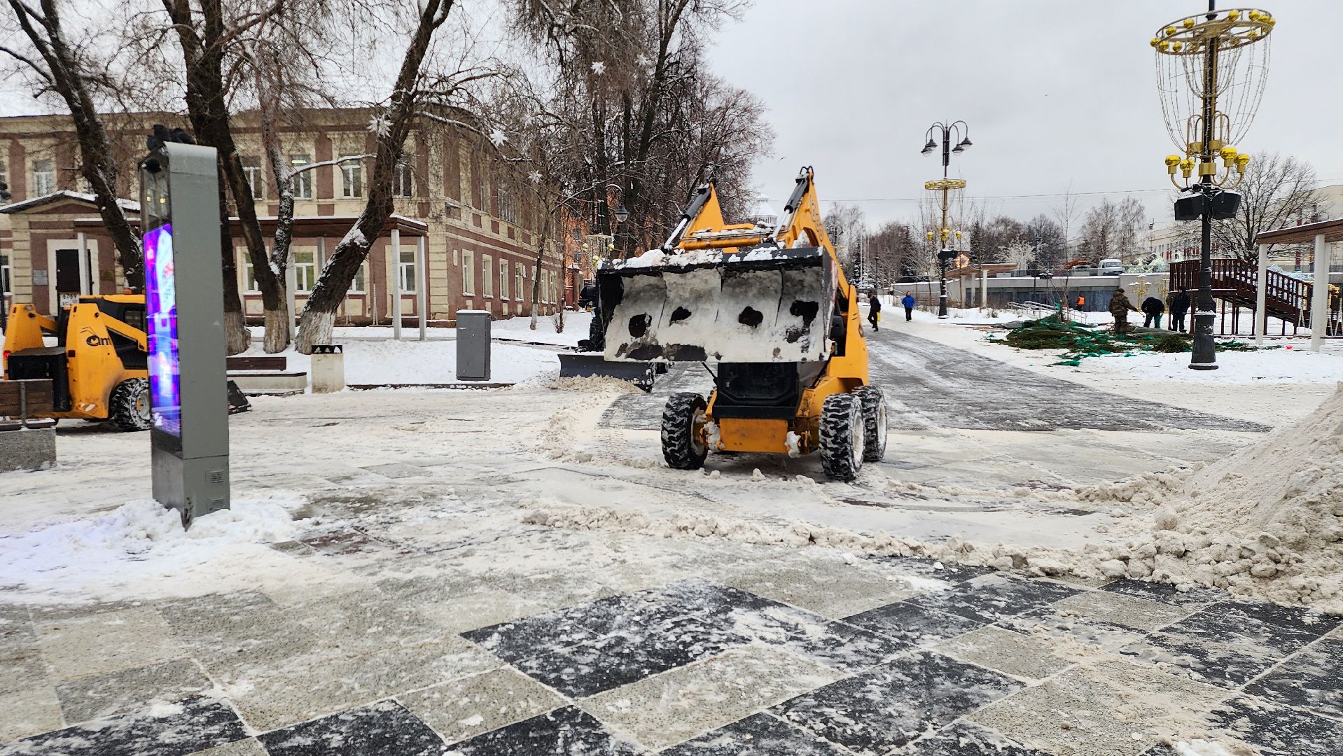 уборка, снегопад, коммунальные службы, Ногинск, Богородский городской округ, вертикалки