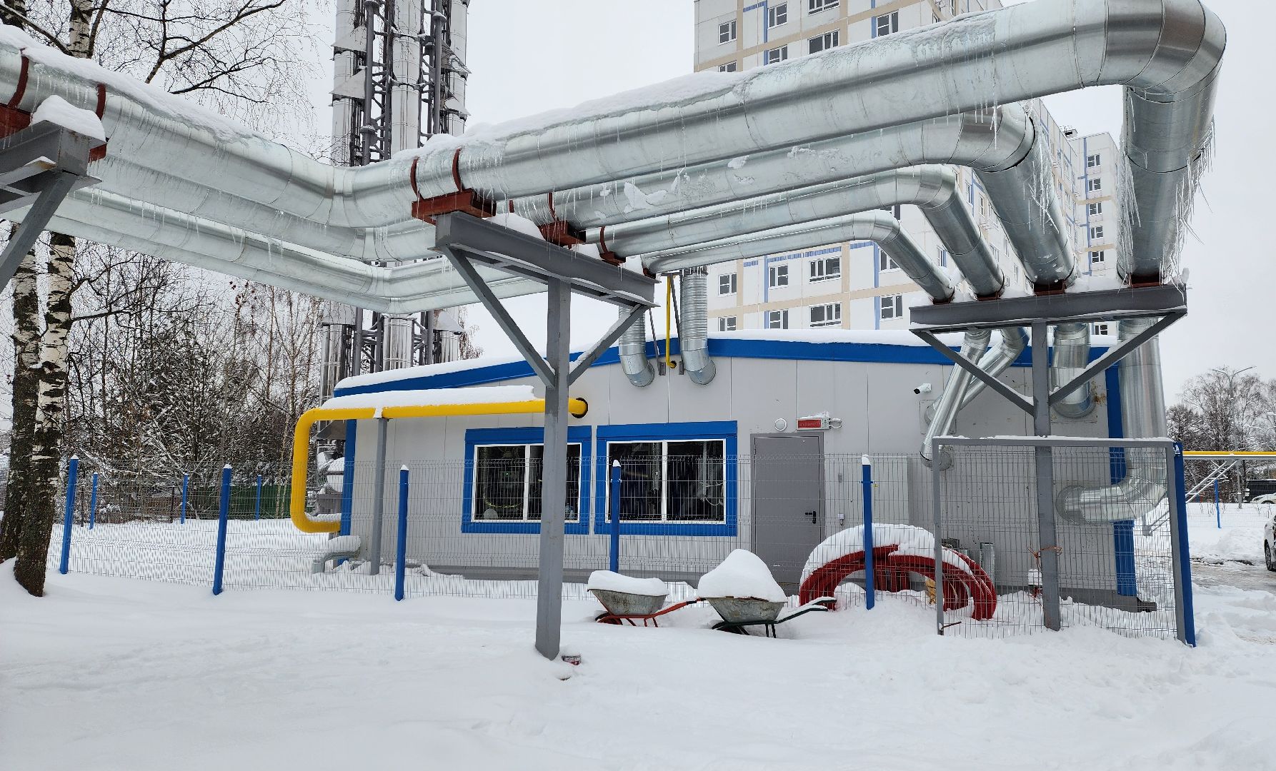 Солнечногорск, вертикалки, микрорайон цмис, блочно-модульная котельная, газпром теплоэнерго мо, ЖКХ,