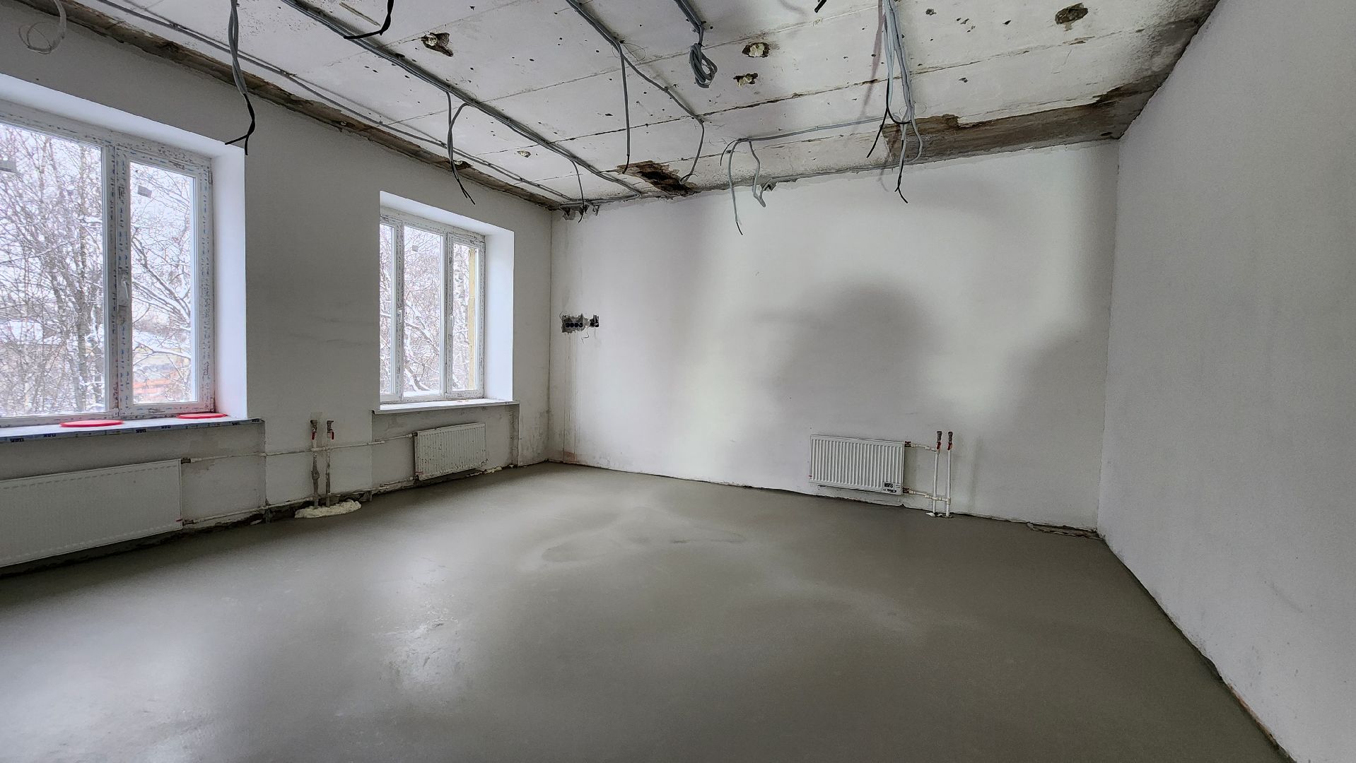 ремонт школы, Лобня, вертикалки,