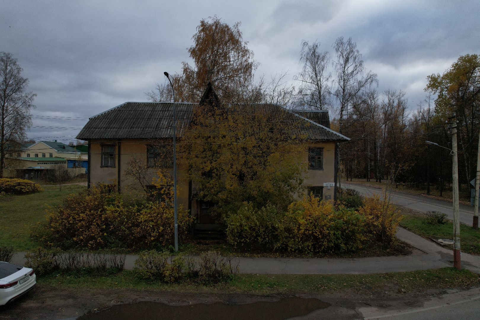 видео с коптера, дубна, расселение аварийного жилья,