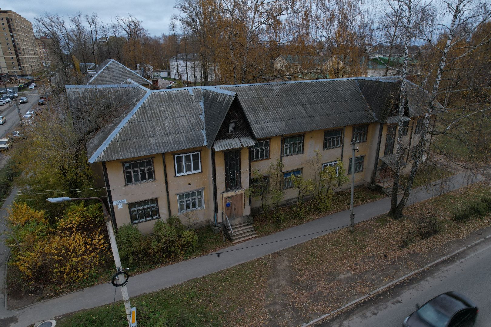 видео с коптера, дубна, расселение аварийного жилья,