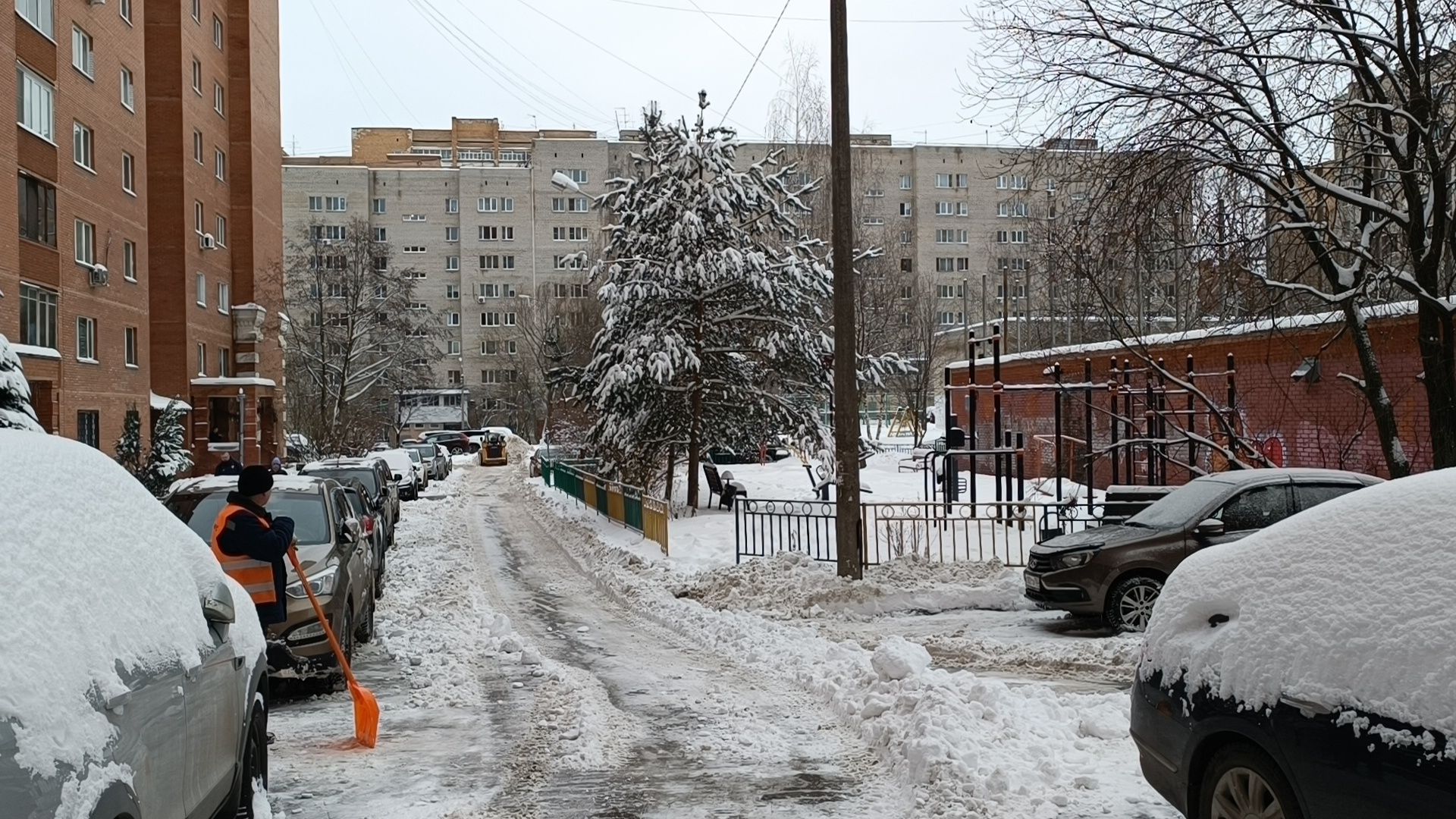 уборка снега, лобня, жкх, вертикалки,