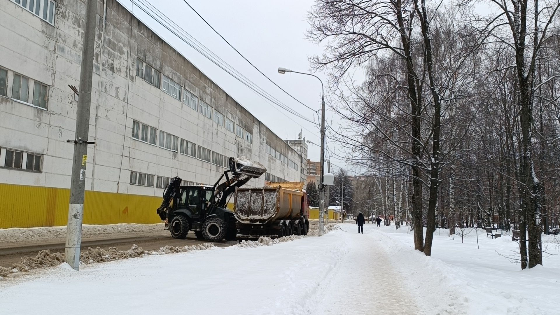 уборка снега, лобня, жкх, вертикалки,