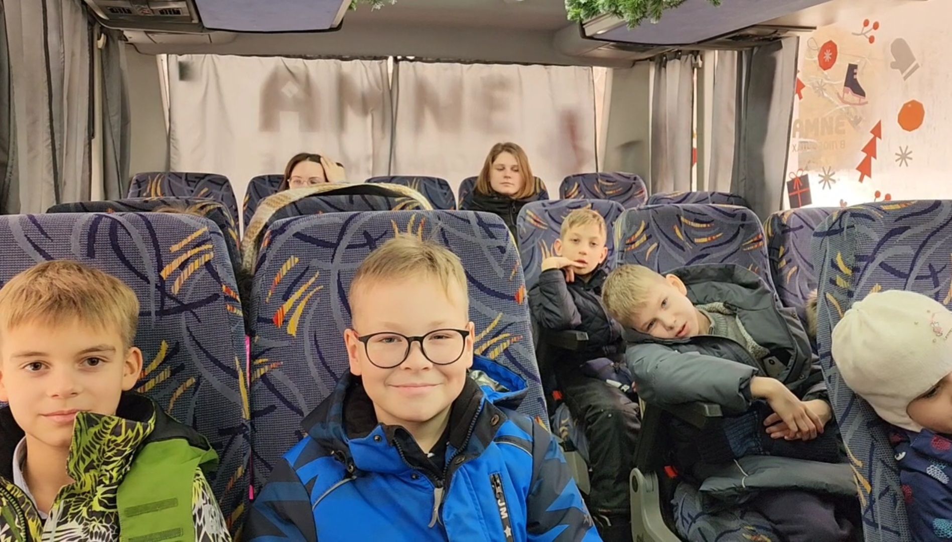 вертикалка, автобус, зима в подмосковье,