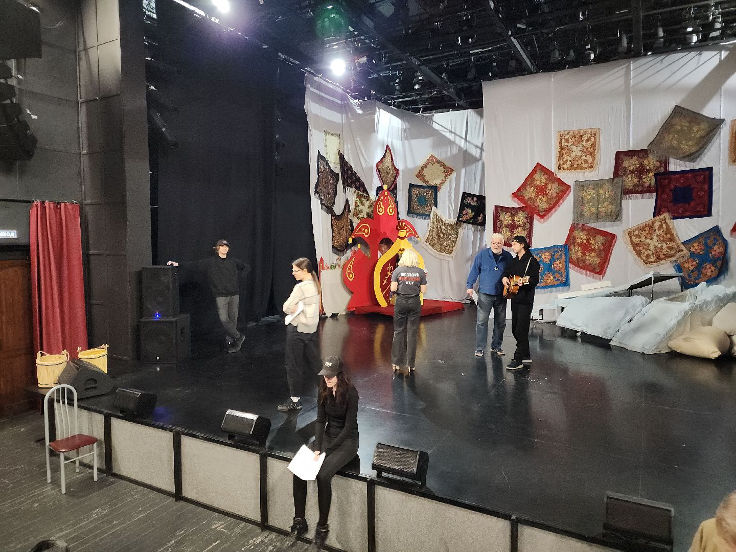 подольск, культура, подольский драматический театр, спектакль, ночь перед рождеством,