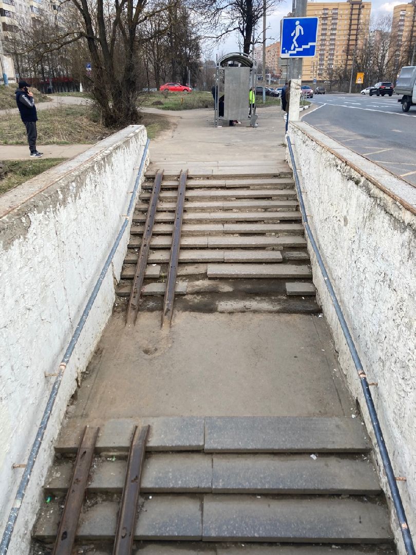 Солнечногорск, благоустройство, пешеходный переход, обновление, Ленинградское шоссе