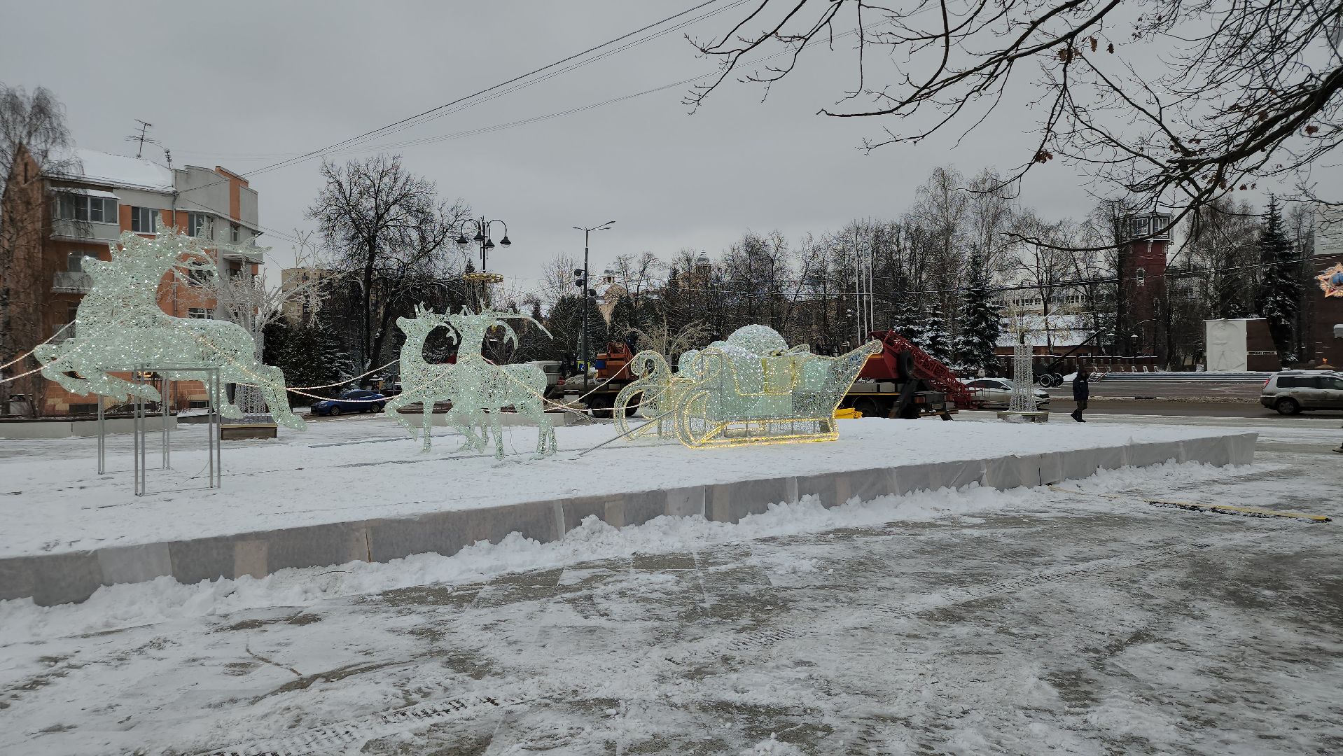 украшение города, новогодние украшения, Новый год, Ногинск, Богородский городской округ, вертикалки