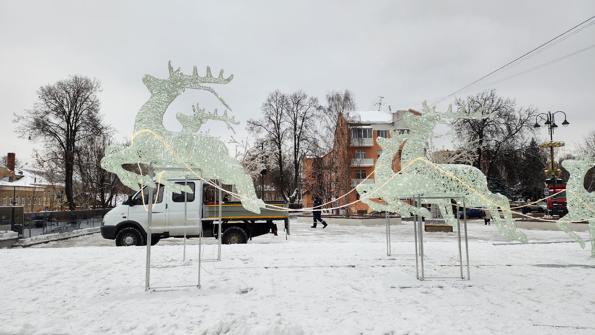 украшение города, новогодние украшения, Новый год, Ногинск, Богородский городской округ, вертикалки
