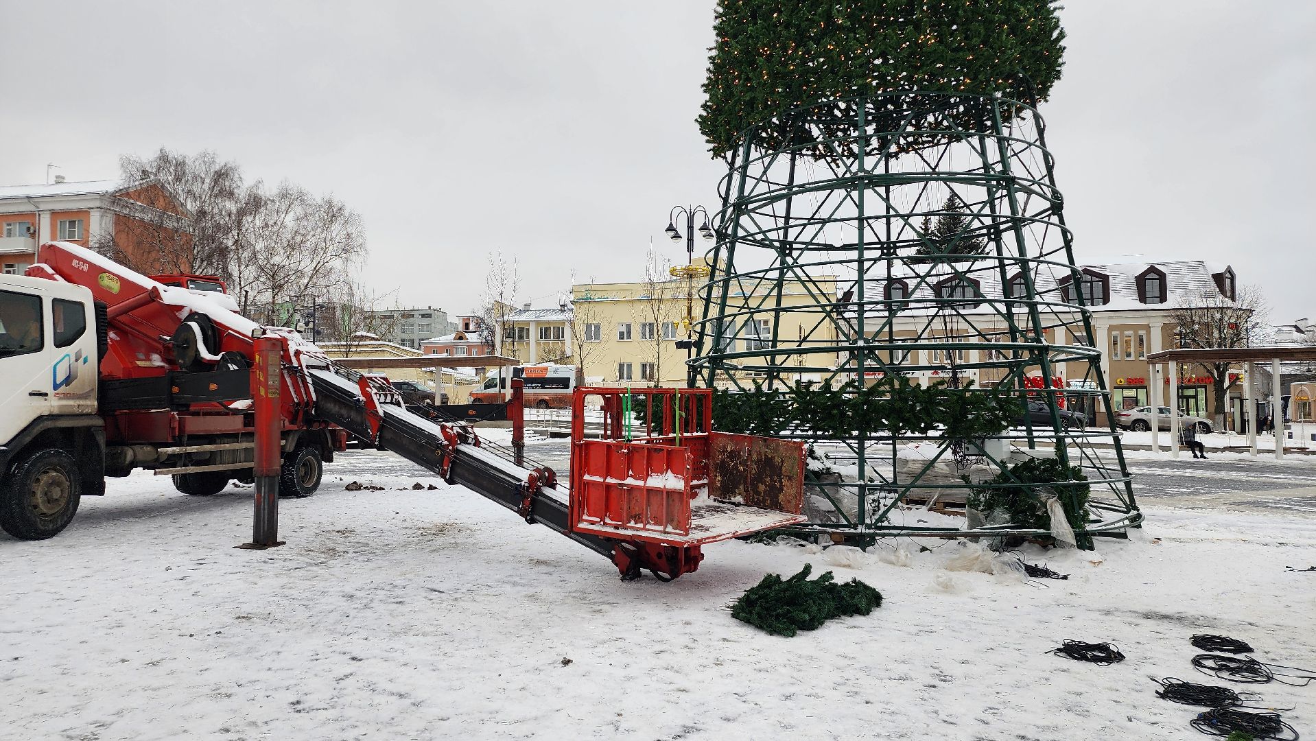 украшение города, новогодние украшения, Новый год, Ногинск, Богородский городской округ, вертикалки