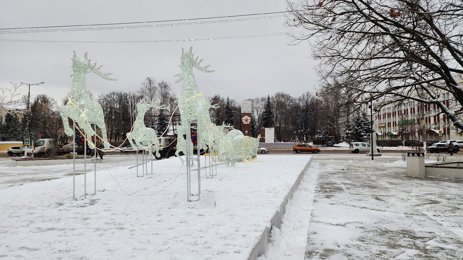 украшение города, новогодние украшения, Новый год, Ногинск, Богородский городской округ, вертикалки