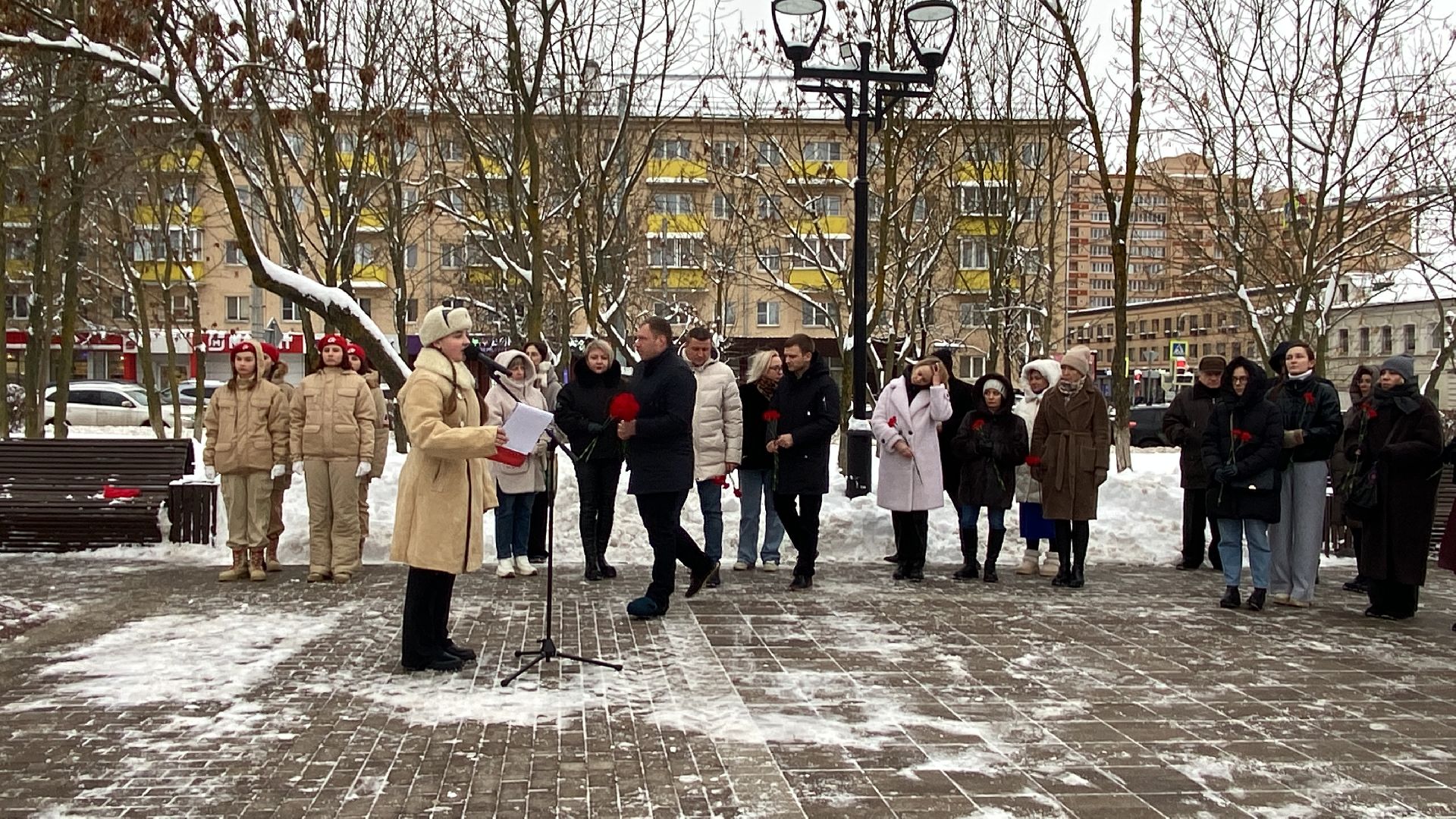 Памятное мероприятие, День освобождения, Сквер, Истра, вертикалки,