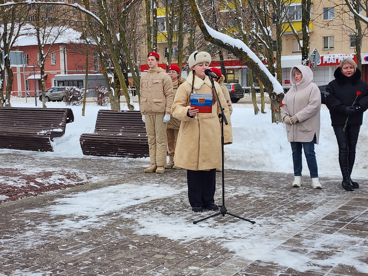 Памятное мероприятие, День освобождения, Сквер, Истра, вертикалки,