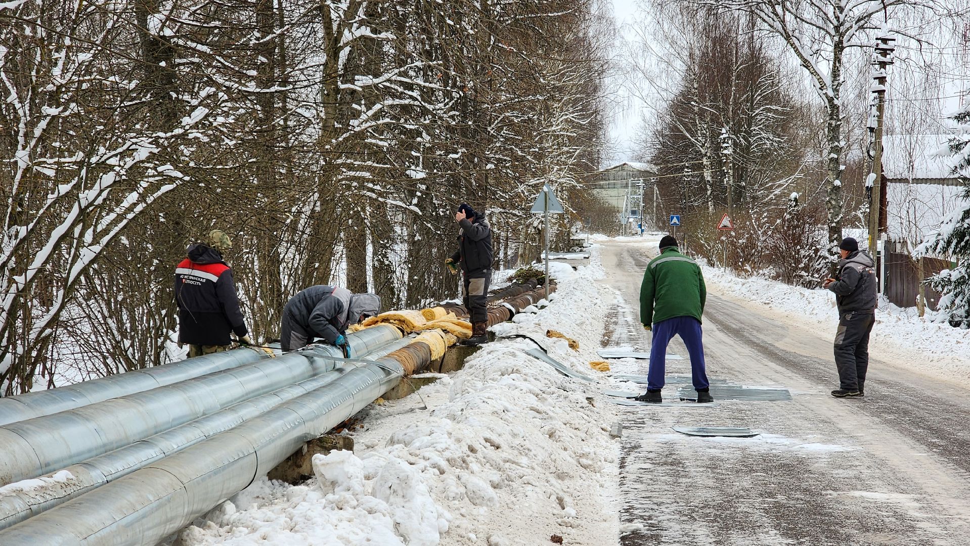 теплотрасса, ремонт теплосетей, истра, вертикалки,