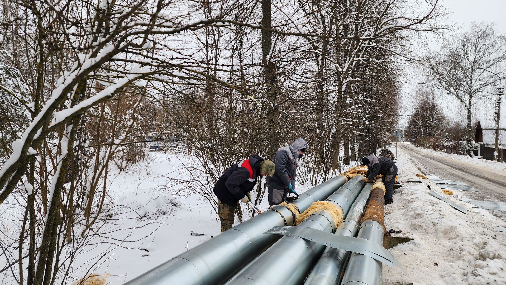 теплотрасса, ремонт теплосетей, истра, вертикалки,