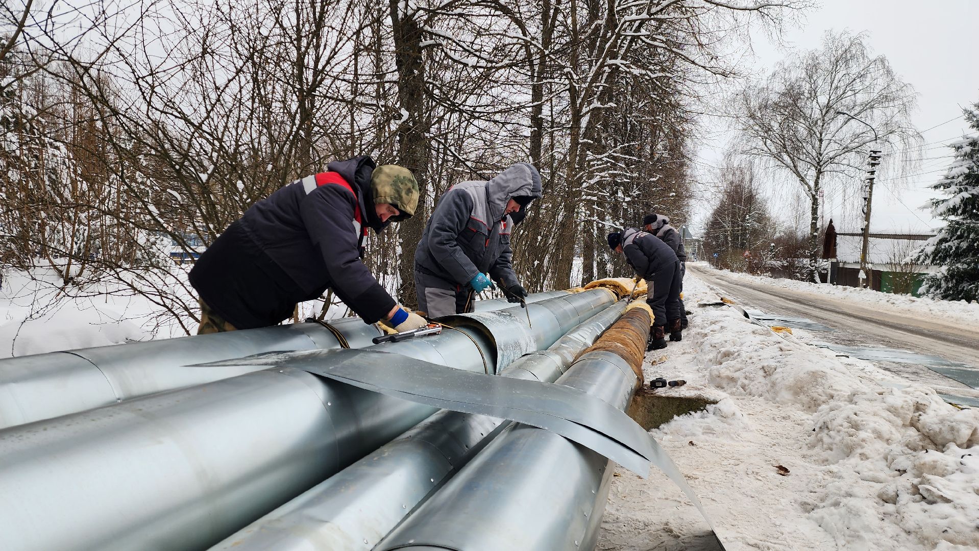 теплотрасса, ремонт теплосетей, истра, вертикалки,
