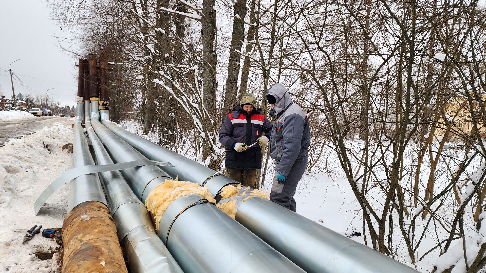 теплотрасса, ремонт теплосетей, истра, вертикалки,
