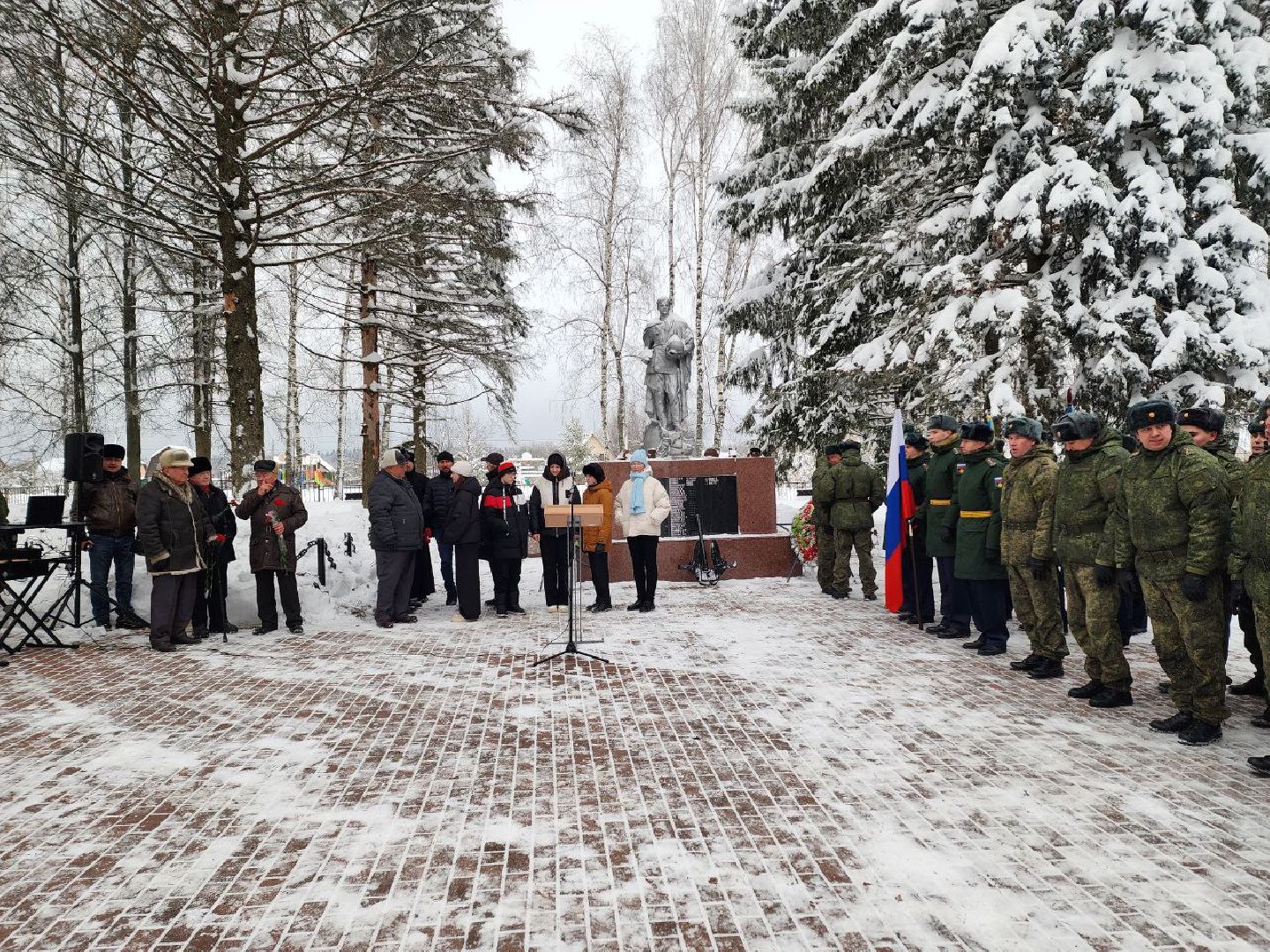 Солнечногорск, Митинг, Герои, День освобождения, вертикалки,