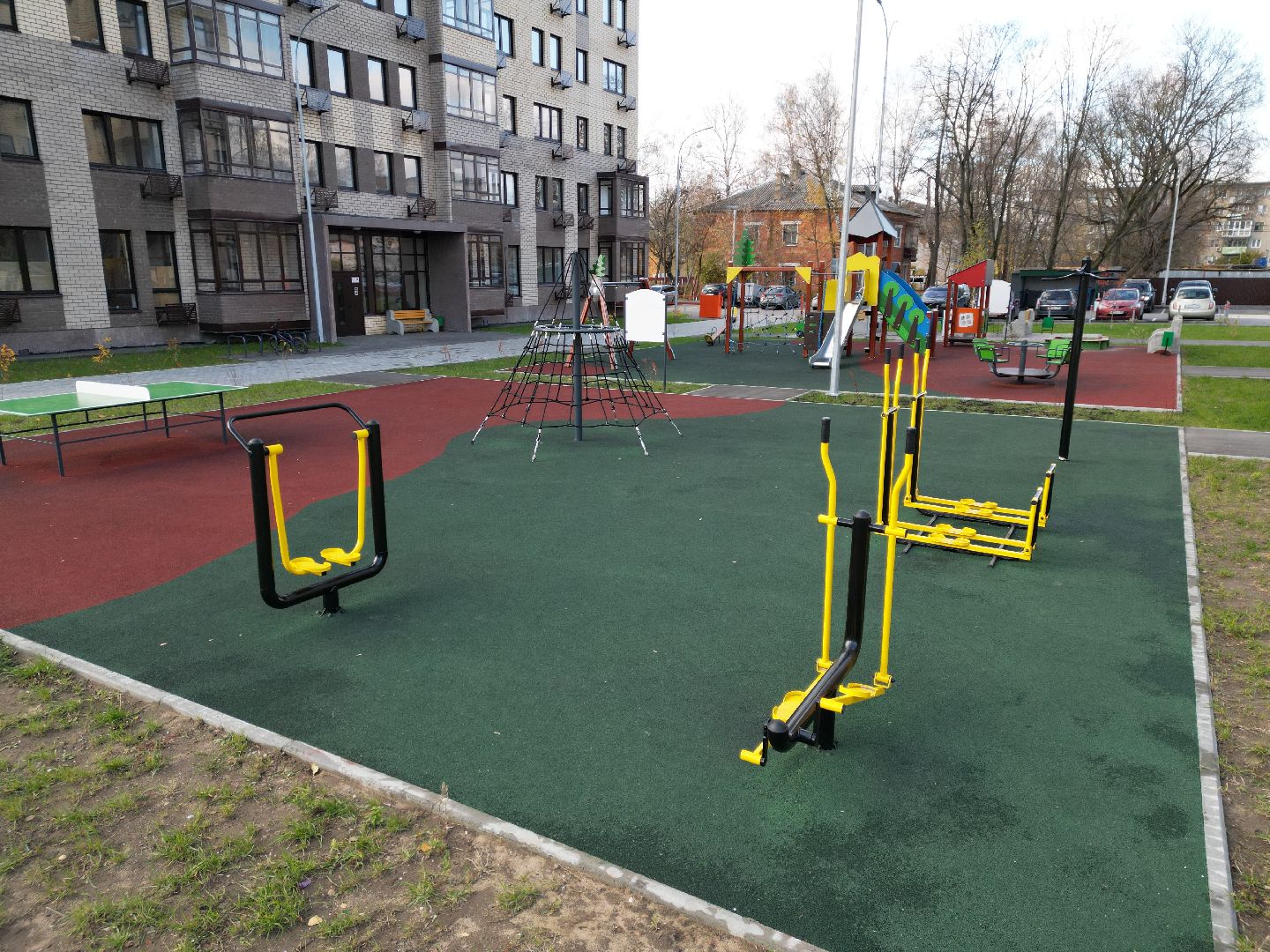 видео с коптера, старая купавна, расселение аварийного жилья,