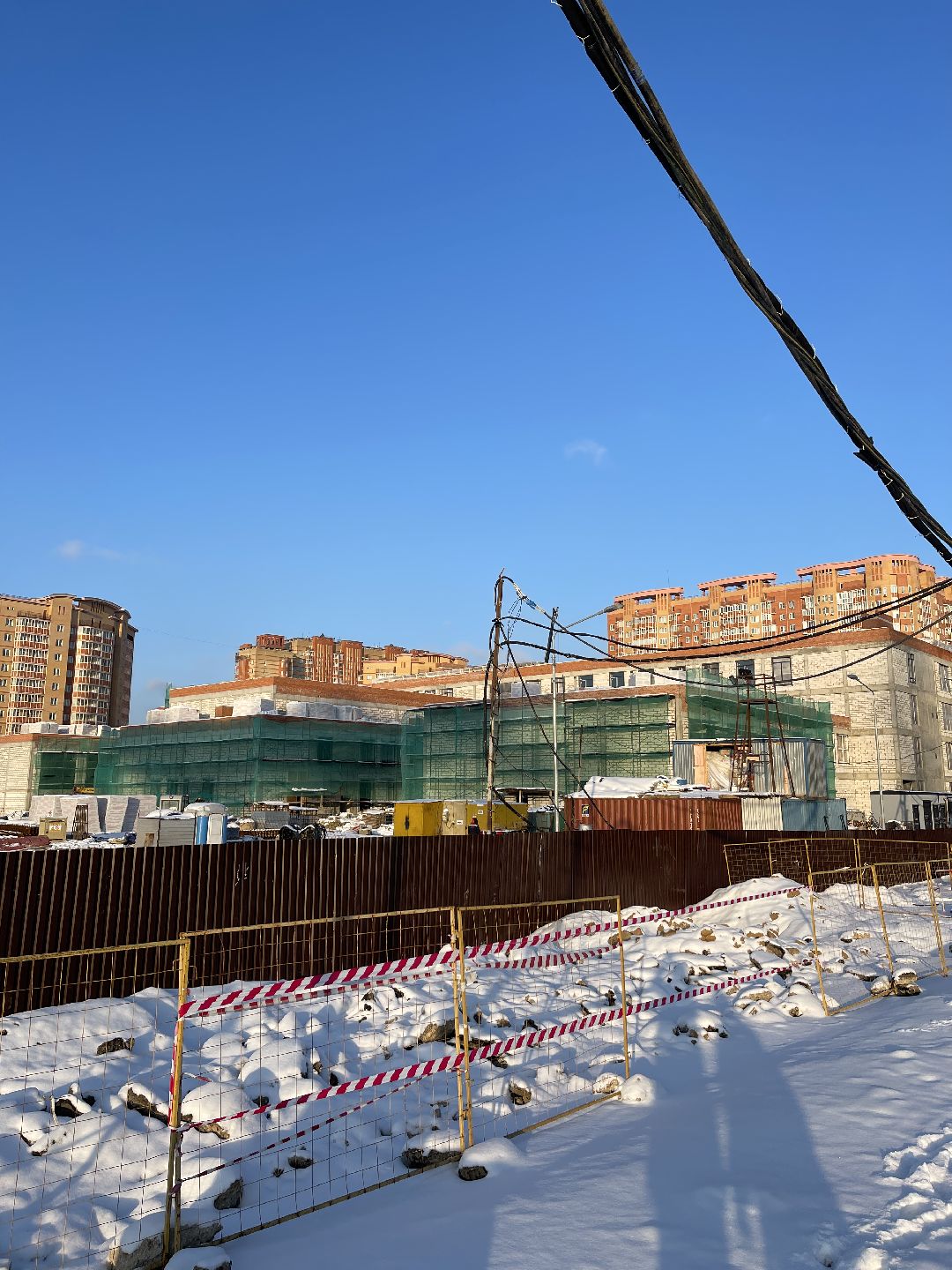 школа, строительство, гусарская баллада, фасад, инфраструктура, образование, образовательный кластер, Одинцово