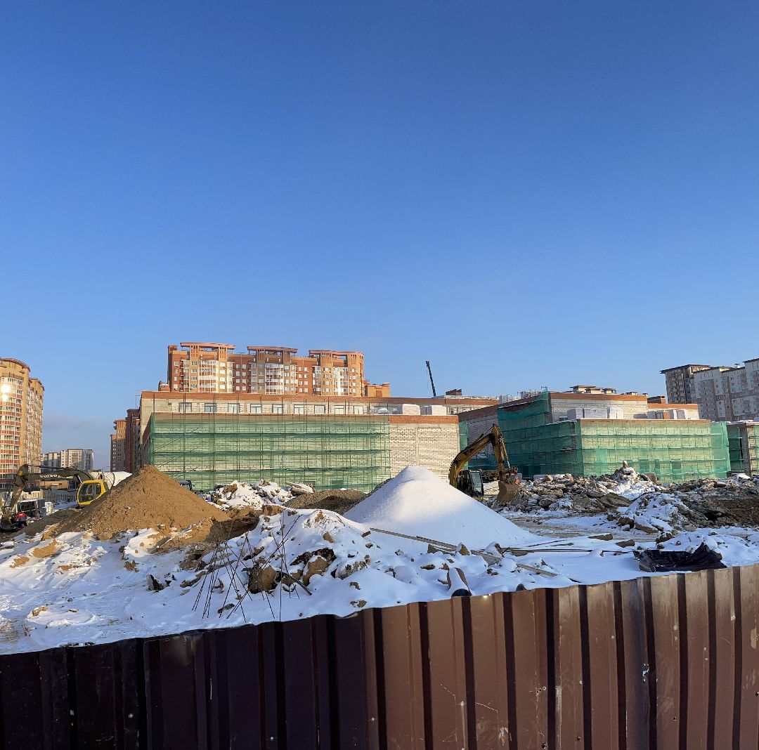 школа, строительство, гусарская баллада, фасад, инфраструктура, образование, образовательный кластер, Одинцово