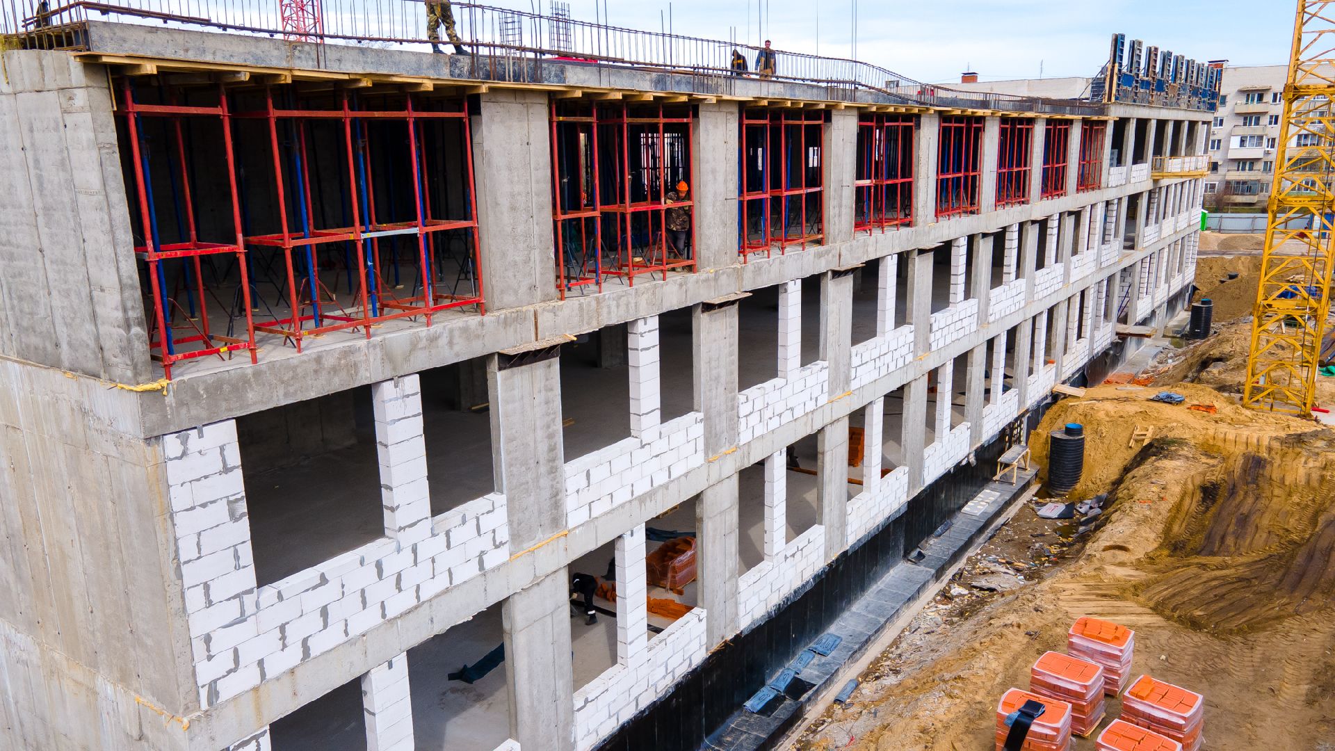 Строительство, школа, Орехово-Зуево, образование, Панин, Живцов, Коркин