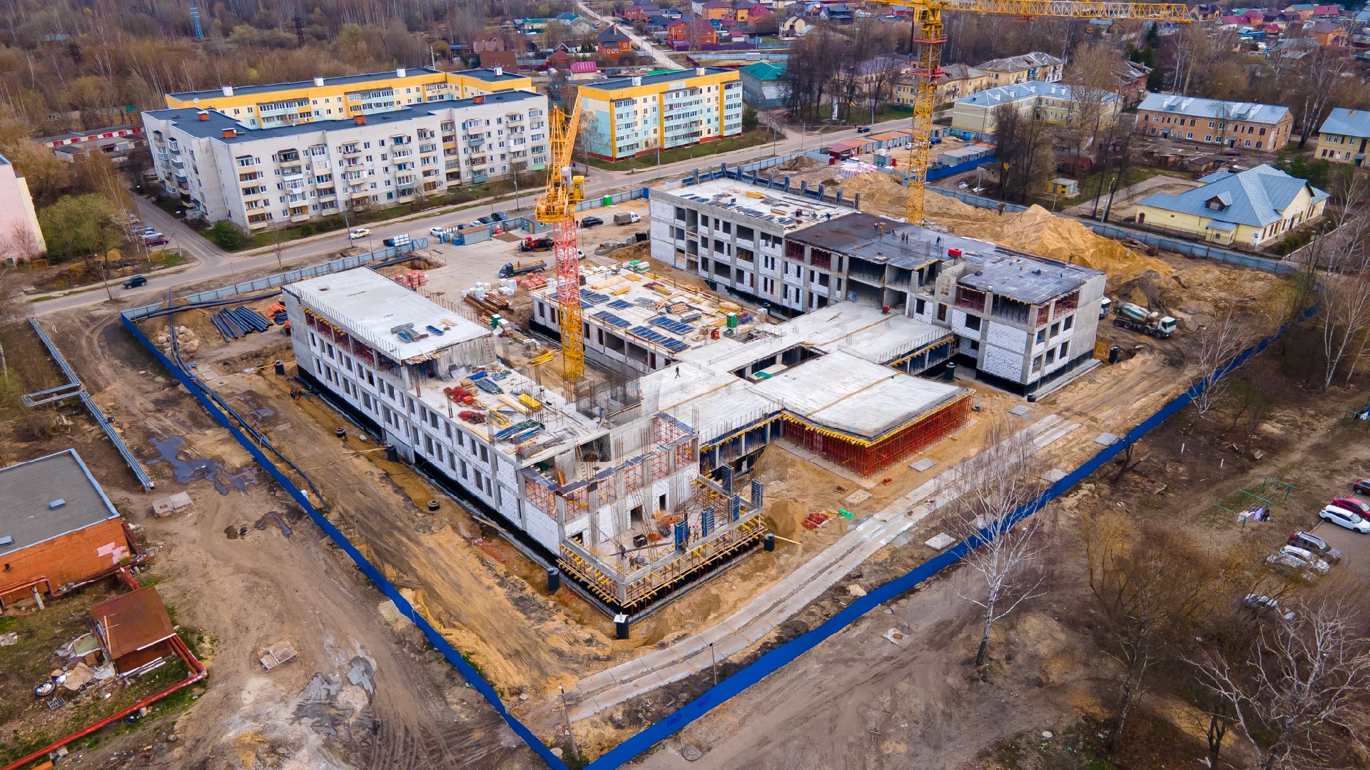 Строительство, школа, Орехово-Зуево, образование, Панин, Живцов, Коркин