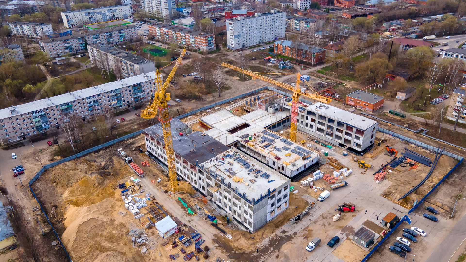 Строительство, школа, Орехово-Зуево, образование, Панин, Живцов, Коркин