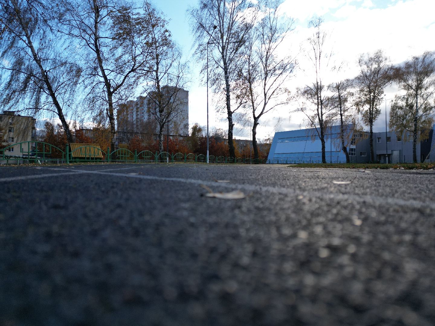 видео с коптера, старая купавна, стадион, реконструкция, строительство,