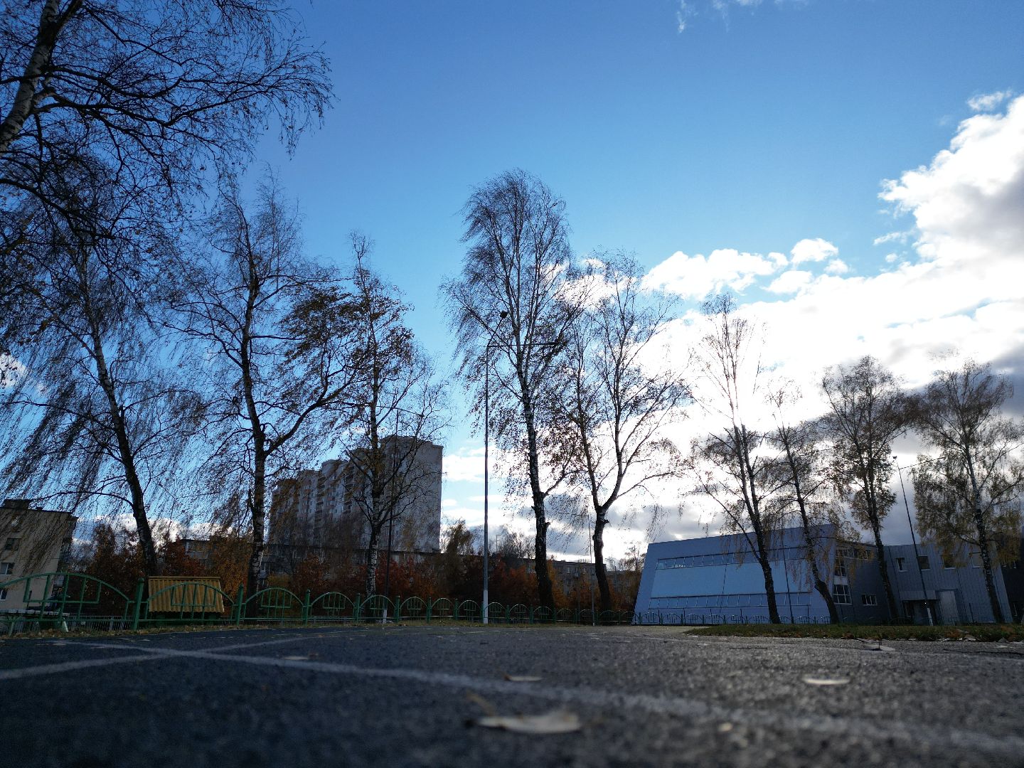 видео с коптера, старая купавна, стадион, реконструкция, строительство,